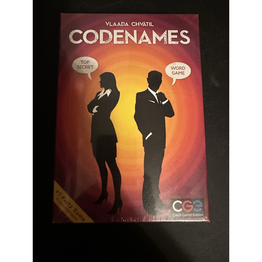 Codenames Board Game NEW Sealed Czech Games Edition Vlaada Chvátil